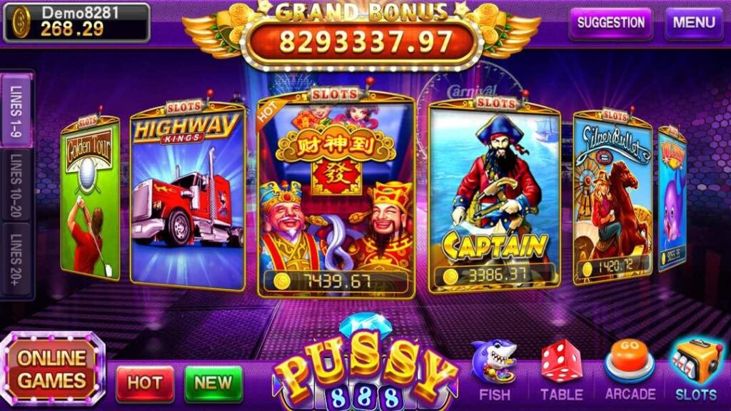 pussy888 game list