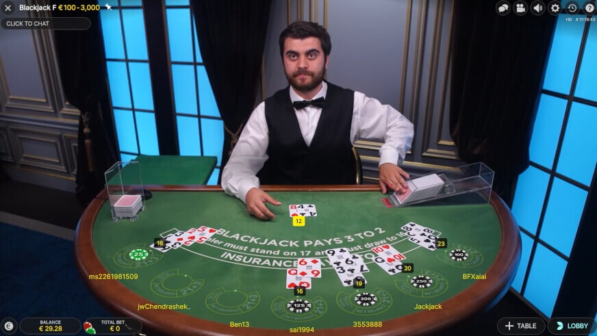 blackjack online australia